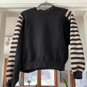 Brixton Women's Mock Neck Crewneck Small